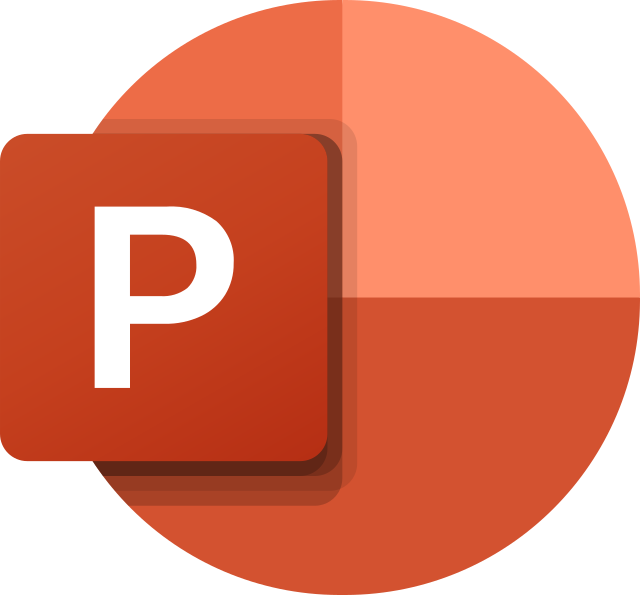 Microsoft PowerPoint 2016 Logo
