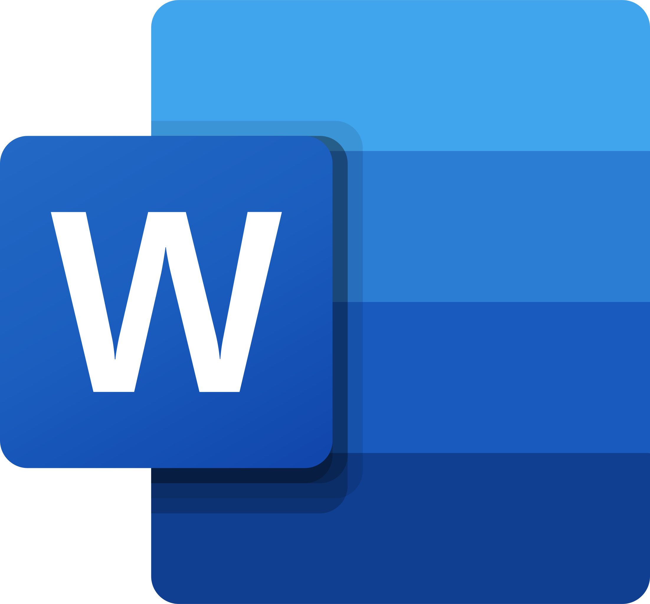 Microsoft Word 2016 Logo