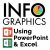 Infographics Using PowerPoint and Excel Logo