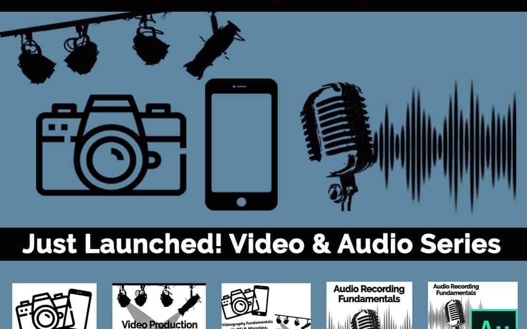 Just Launched! Videography & Audio Series | Articulate 360 Rise | Online Live Training!