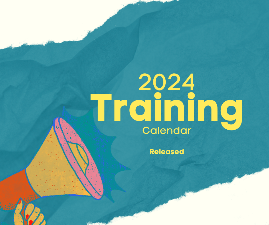 2024 Training Calendar Released